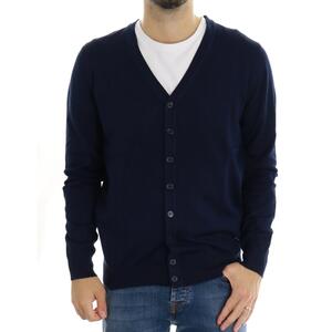 CARDIGAN BASIC BLU